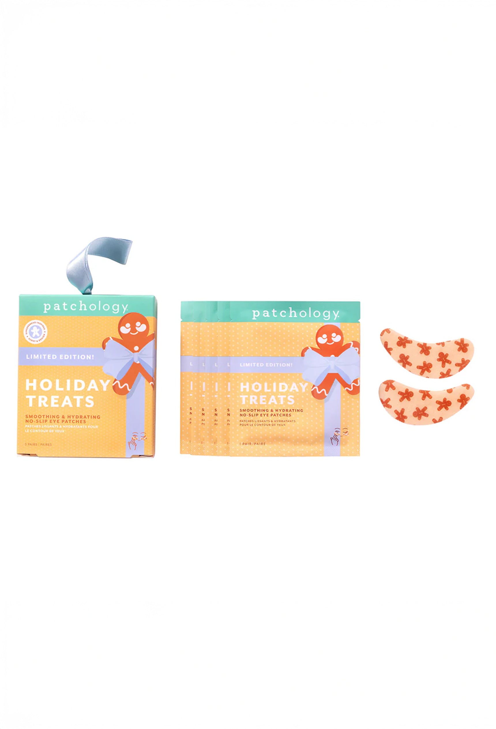 Inspired by the sweetness of the season, these no-slip hydrogel eye patches are infused with a freshly baked gingerbread scent and playful holiday design. In just 10 minutes, they deliver deep hydration and cooling relief while smoothing fine lines and refreshing tired eyes—perfect for cozy nights in or getting party-ready.