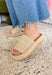 Bring effortless coastal vibes to your wardrobe with these all-over braided raffia platform sandals. Designed with a thick single band for a secure and stylish fit, these Beach By Matisse sandals are a must-have for warm-weather days. The natural woven texture pairs perfectly with everything from breezy dresses to casual denim, making them the ultimate go-to sandals for beach days, brunch dates, and beyond.