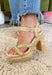 Meet your new warm-weather favorite! This neutral platform sandal by Beach by Matisse blends effortless style with all-day comfort. Contrast stitching highlights the beautifully woven upper, adding subtle detail that makes this pair feel extra special. The chunky platform and block heel give you that little boost while still feeling stable and easy to walk in. Finished with a cushioned footbed and adjustable buckle strap, this sandal is designed to keep you comfortable and secure from brunch dates to e