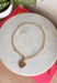 This gold chain necklace with a textured heart pendant is the perfect mix of bold and timeless for styling all season long! The toggle closure adds a unique, elevated touch, while the 18" length makes it ideal for layering or wearing as a statement on its own. The textured heart pendant gives it that eye-catching detail that instantly pulls an outfit together—whether you're in a simple tank or a breezy dress. It’s the kind of piece that feels special but still easy enough for everyday wear. 