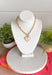 Elegant with a soft, feminine glow! This gold open chain link necklace features a beautiful mother of pearl heart pendant outlined in polished gold for a timeless look. The natural shimmer of the pearl gives the piece a delicate, luminous finish that feels both classic and modern. The open link chain adds a stylish touch while keeping the design easy to wear and versatile. 