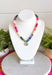 Bright, playful, and full of personality, this colorful beaded necklace is the perfect finishing touch for any outfit. Featuring vibrant multicolored beads, this cheerful accessory is accented with a dazzling crystal rhinestone charm that catches the light beautifully. Whether you wear it on its own as a statement piece or layer it with your favorite gold chains, this necklace adds the perfect pop of color and shine to every look.