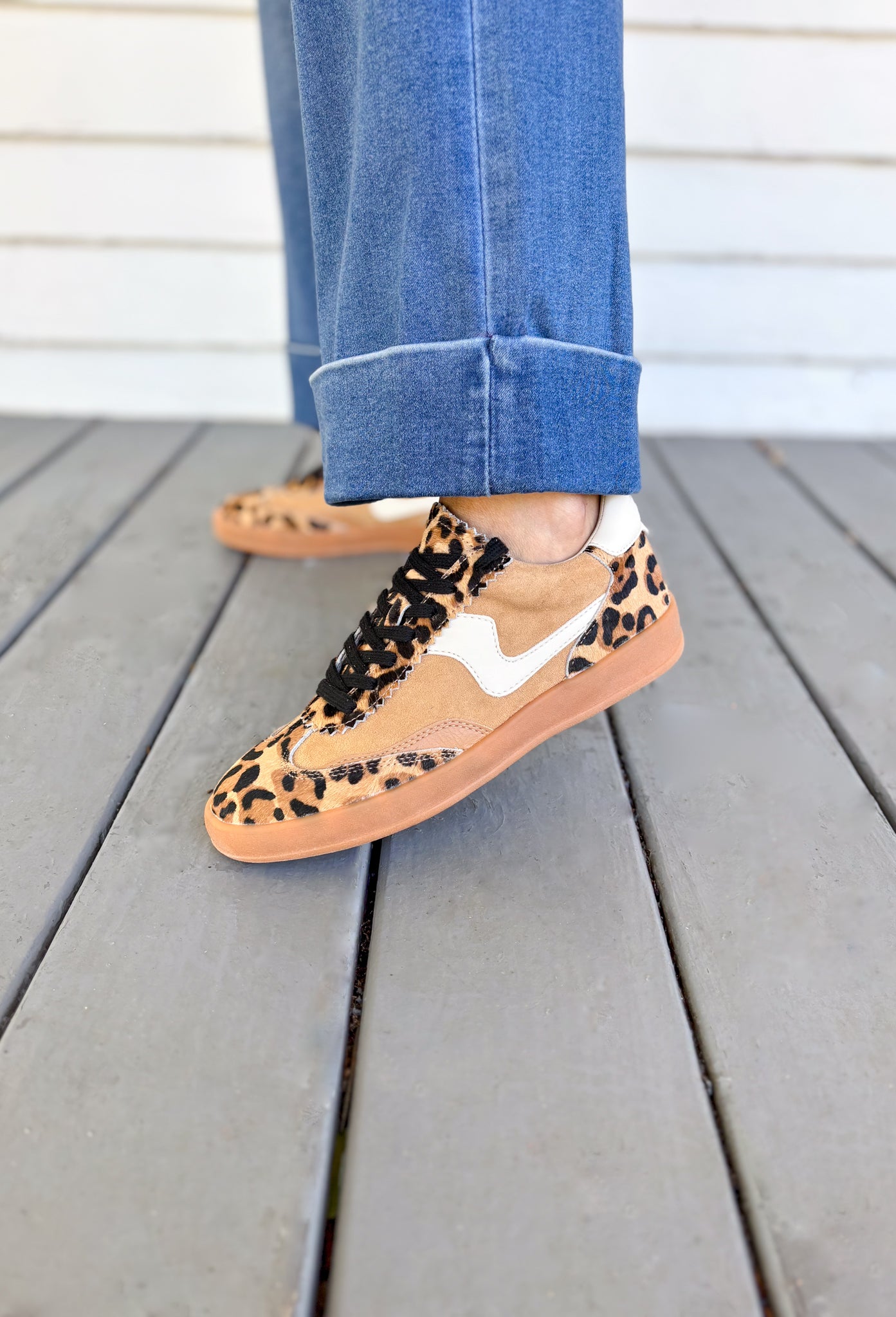 Destiny Leopard Sneakers