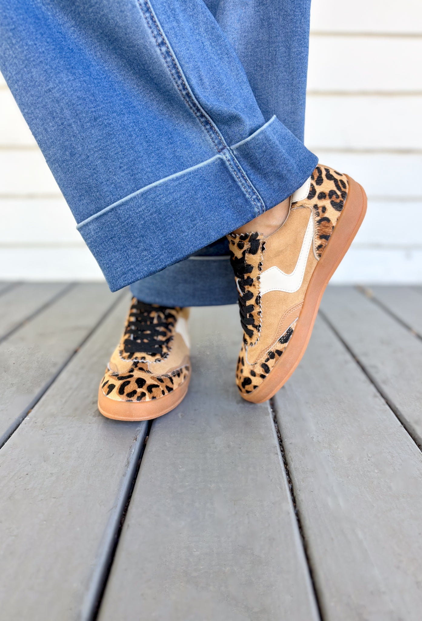 Destiny Leopard Sneakers