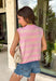 This pink stripe sweater tank is the sweetest little statement for summer! The monochromatic stripe design keeps it soft and easy to style, while the gold textured heart buttons add the cutest, eye-catching detail. With front pockets and a cozy, lightweight knit feel, it’s the perfect mix of playful and polished. It’s one of those pieces that instantly makes your outfit feel styled—just pair it with denim or shorts and go. Whether you're heading to lunch or a casual night out, this top is a standout.