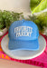 Claim the title loud and proud! This light blue trucker hat features “Favorite Parent” in bold white bubble letters for a playful, confident statement. It’s fun, lighthearted, and guaranteed to spark a few laughs at pickup line or the next family outing. The soft blue color keeps it fresh and easy to style, while the breathable mesh backing and adjustable fit make it comfortable for everyday wear.