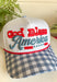 This white trucker hat with a blue gingham bill is the sweetest patriotic touch for your summer lineup! The embroidered “God Bless America” in red and blue adds a festive pop, while the gingham detail keeps it feeling fresh and fun. Perfect for the 4th of July, lake days, or backyard BBQs, this hat is both cute and practical with its breathable design and adjustable fit. It’s an easy way to pull your whole look together while staying cool in the sun. 