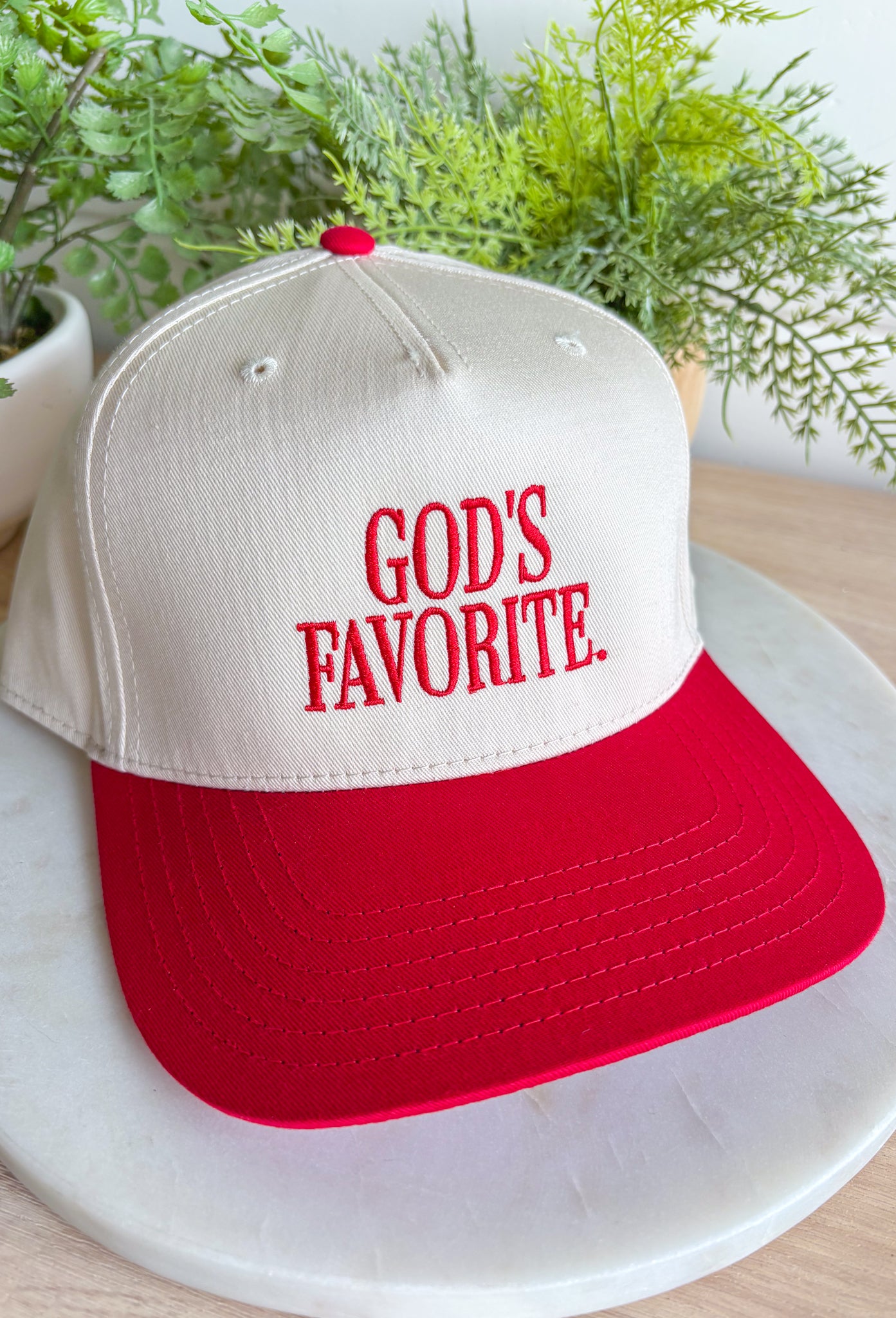 God's Favorite Trucker Hat - Groovy's