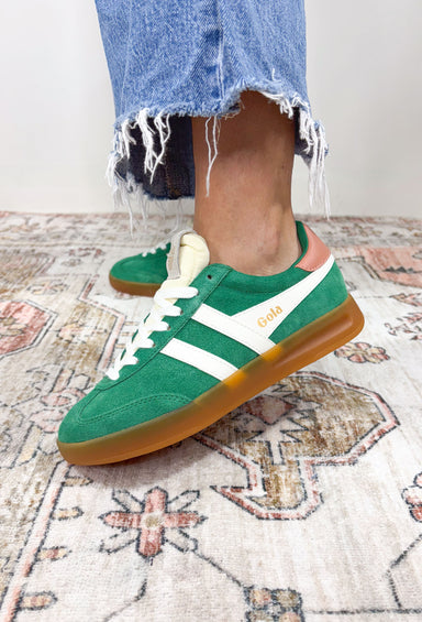 Gola Cyclone Sneakers in Emerald - Groovy's