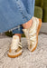 A fresh take on your everyday sneaker! The Gola Firefly Metallic brings just the right amount of shine with its striking gold finish, perfectly balanced by neutral suede and soft off-white accents. It’s eye-catching without feeling over the top—making it easy to style for everyday wear. Blending classic design with modern detail, this sneaker delivers that polished, put-together look while still keeping things comfortable and casual. 