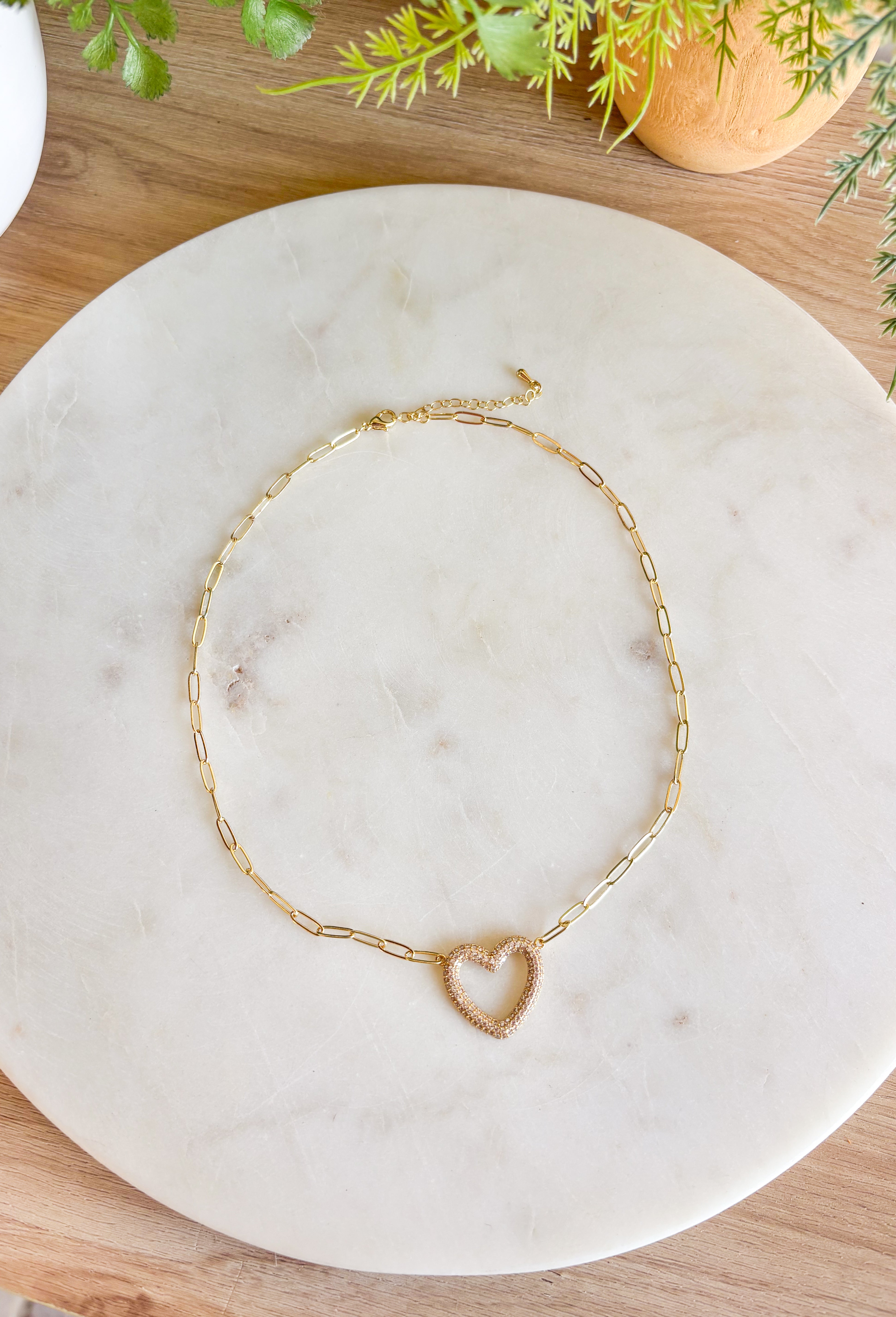 Columbus Our Hearts Are Free Necklace - Groovy's