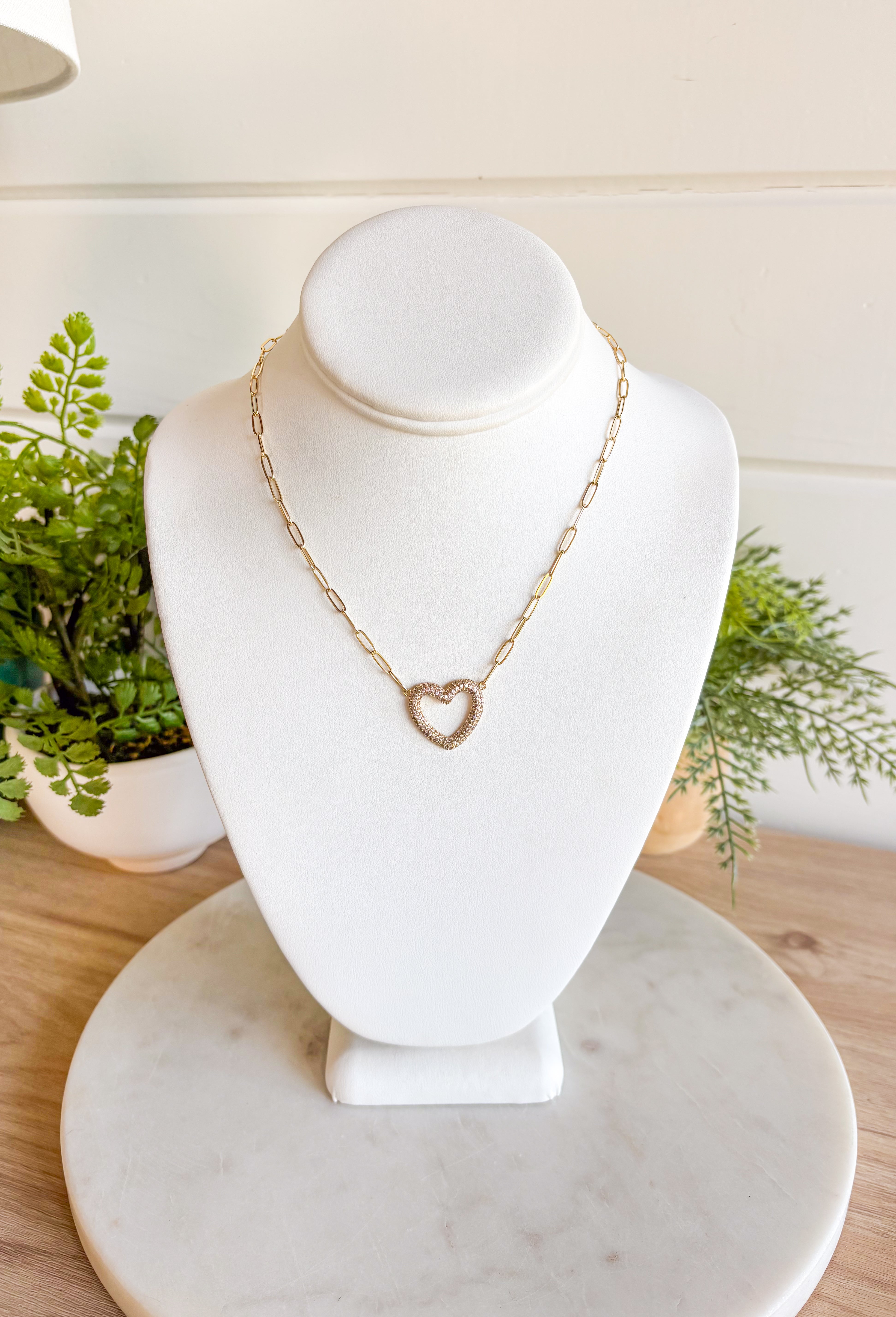 Columbus Our Hearts Are Free Necklace - Groovy's