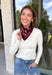 Add an easy western-inspired touch to your outfit with this burgundy bandana neck scarf. The bold burgundy color makes it a versatile accessory for fall while the soft material keeps it comfortable enough to wear all day long. Tie it around your neck for a classic bandana look, wear it as a headband, or knot it onto your favorite handbag for a fun pop of personality. From gameday and concerts to weekend plans and fall outings, there are plenty of ways to make this scarf your own.