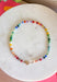 Add a fun pop of color to every outfit with this trendy beaded necklace! Featuring a vibrant mix of colorful beads, this playful accessory is perfect for brightening up everything from casual tees to cozy sweaters. The gold toggle clasp adds a modern, elevated finish, making it just as stylish worn on its own as it is layered with your favorite chains. It's the perfect statement piece for every season.