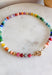 Add a fun pop of color to every outfit with this trendy beaded necklace! Featuring a vibrant mix of colorful beads, this playful accessory is perfect for brightening up everything from casual tees to cozy sweaters. The gold toggle clasp adds a modern, elevated finish, making it just as stylish worn on its own as it is layered with your favorite chains. It's the perfect statement piece for every season.