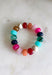 Add a playful pop of color to your everyday stack with this beaded bracelet from Garden Party. A cheerful mix of pink, burgundy, orange, blue, and green beads creates a colorful statement, while small gold beads in between each add just the right amount of shine. The pull-on design makes it easy to slip on and go, whether you wear it by itself or mix it into your favorite bracelet stack. It’s an easy way to bring a little extra color and personality to everything from cozy sweaters to everyday denim.