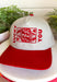 Feeling lucky? This trucker hat is the perfect blend of playful and classic, featuring "Lucky You" embroidered in red alongside a detailed playing card design on the front. The neutral crown and bold red bill create an eye-catching contrast that's easy to style for everyday wear. With its fun, casino-inspired graphic and adjustable fit, it's the perfect accessory for game nights, weekend outings, concerts, or simply adding a little personality to your look.