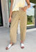 Step into fall with denim that's anything but ordinary! These tan barrel jeans feature a charming white polka dot print that adds the perfect touch of personality while staying easy to style. The on-trend barrel leg silhouette gives them a modern, fashion-forward feel, and the warm neutral color makes them a versatile addition to your autumn wardrobe. Whether you're pairing them with a cozy sweater, a fitted knit, or your favorite blouse, these jeans are guaranteed to make a statement. 