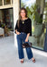A timeless sweater is a staple every wardrobe needs, and this classic knit from Hyfve is one you'll wear season after season. Designed in a versatile black hue, this cozy short sleeve sweater offers endless styling possibilities. The simple silhouette makes it easy to pair with everything from your favorite denim to tailored trousers, while the soft knit keeps you comfortable throughout the day. 