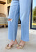 Meet your new go-to denim for spring and beyond! These light wash wide leg jeans by Vervet are the perfect mix of classic and cool, featuring a relaxed wide leg fit with just the right amount of edge. The distressed knee detail gives them that lived-in, effortless vibe, while the raw edge hem adds a fun, laid-back finish that looks amazing with everything from sneakers to sandals.
