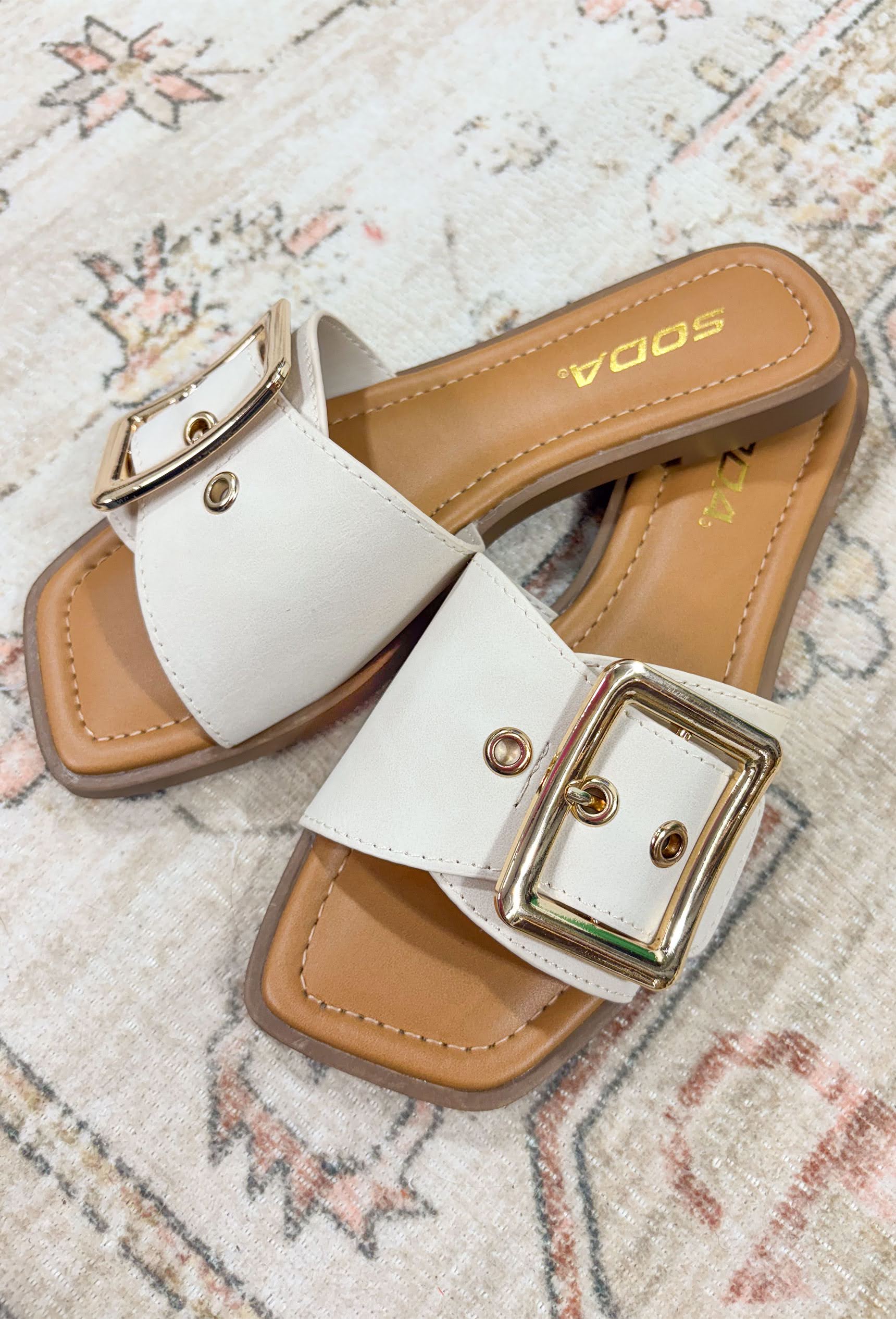 Opera Beige Sandals - Groovy's