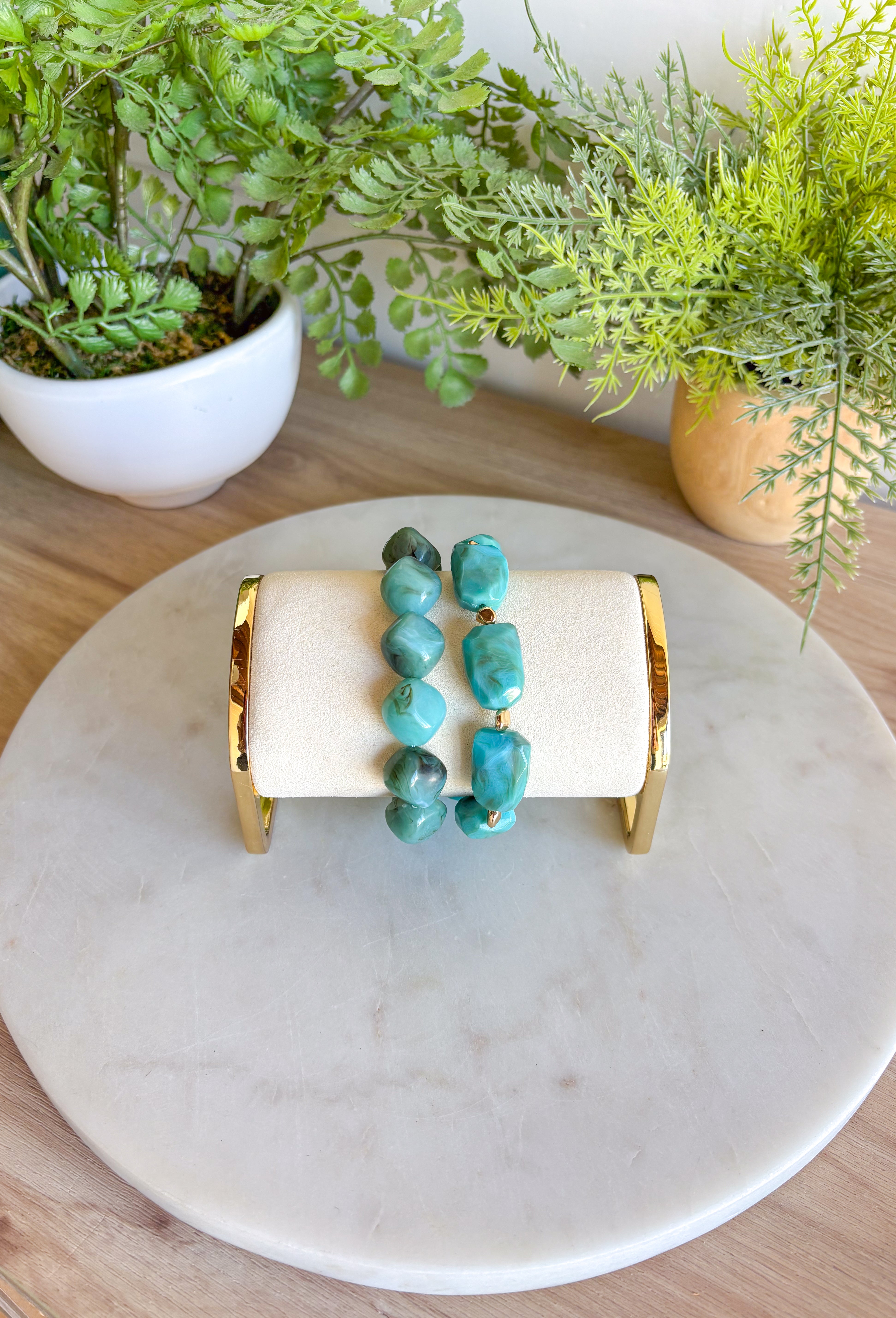 Pave The Way Bracelet Set - Groovy's