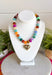 Add a meaningful finishing touch to your favorite outfits with this beautifully crafted beaded necklace. Featuring rich shades of autumn beads accented with delicate gold beads throughout, this timeless piece is finished with a gold heart charm for the perfect blend of classic style and everyday elegance. Whether worn on its own or layered with your favorite chains, this versatile necklace adds just the right amount of charm to everything from cozy sweaters to dresses and blouses all season long.