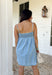 This sleeveless light wash denim dress is the kind of easy summer piece you’ll live in! Made from breathable 100% cotton, it’s lightweight, comfortable, and perfect for warm days on the go. The pleated front adds a soft, flattering detail, while the smocked back and adjustable straps give you that just-right fit. And yes—side pockets (because we love a functional moment). Whether you’re heading to brunch, a weekend outing, or vacation, this dress is a throw-on-and-go favorite. 