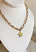 Simple and chic, this gold chain necklace is finished with a hammered star charm for just the right touch of texture. Measuring 16" in length, it’s the perfect everyday piece to wear solo or layered with other necklaces. Lightweight and versatile, it adds a hint of shine that works year-round.
