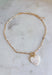 This dainty gold chain necklace with a mother of pearl heart charm is the definition of effortless spring style! It has that soft, luminous glow that instantly elevates your everyday look while still feeling simple and wearable. The delicate chain makes it perfect for layering, while the heart charm adds a timeless, feminine touch you’ll reach for again and again. Add this classic beauty to your jewelry rotation—you’ll wear it nonstop!