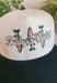 Whether you're headed to the lake, spending the day outdoors, or just love a playful graphic accessory, this trucker hat from The Happiest is the perfect finishing touch. Featuring a neutral crown with a hunter green bill, this hat is embroidered with "Today's Catch" and a colorful fish design in shades of green, blue, and pink for a fun, laid-back look. The adjustable fit makes it comfortable for all-day wear, making it an easy grab-and-go accessory for every adventure.