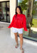 A timeless nod to American pride! This red pullover features “1776” in bold white lettering across the front, making it the perfect piece to celebrate Independence Day and beyond. Classic, patriotic, and easy to style, it’s a go-to for summer holidays, fireworks, and casual days. Made from soft 100% cotton, this pullover is comfortable and breathable while still giving you that cozy feel. 