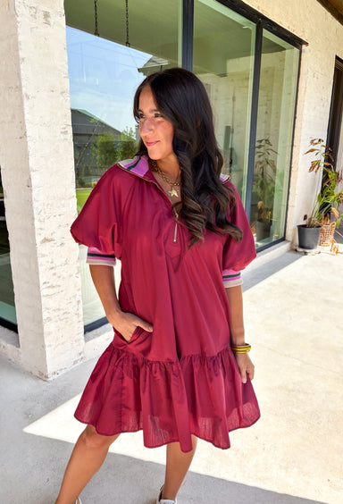 All Coming Together Dress - Groovy's