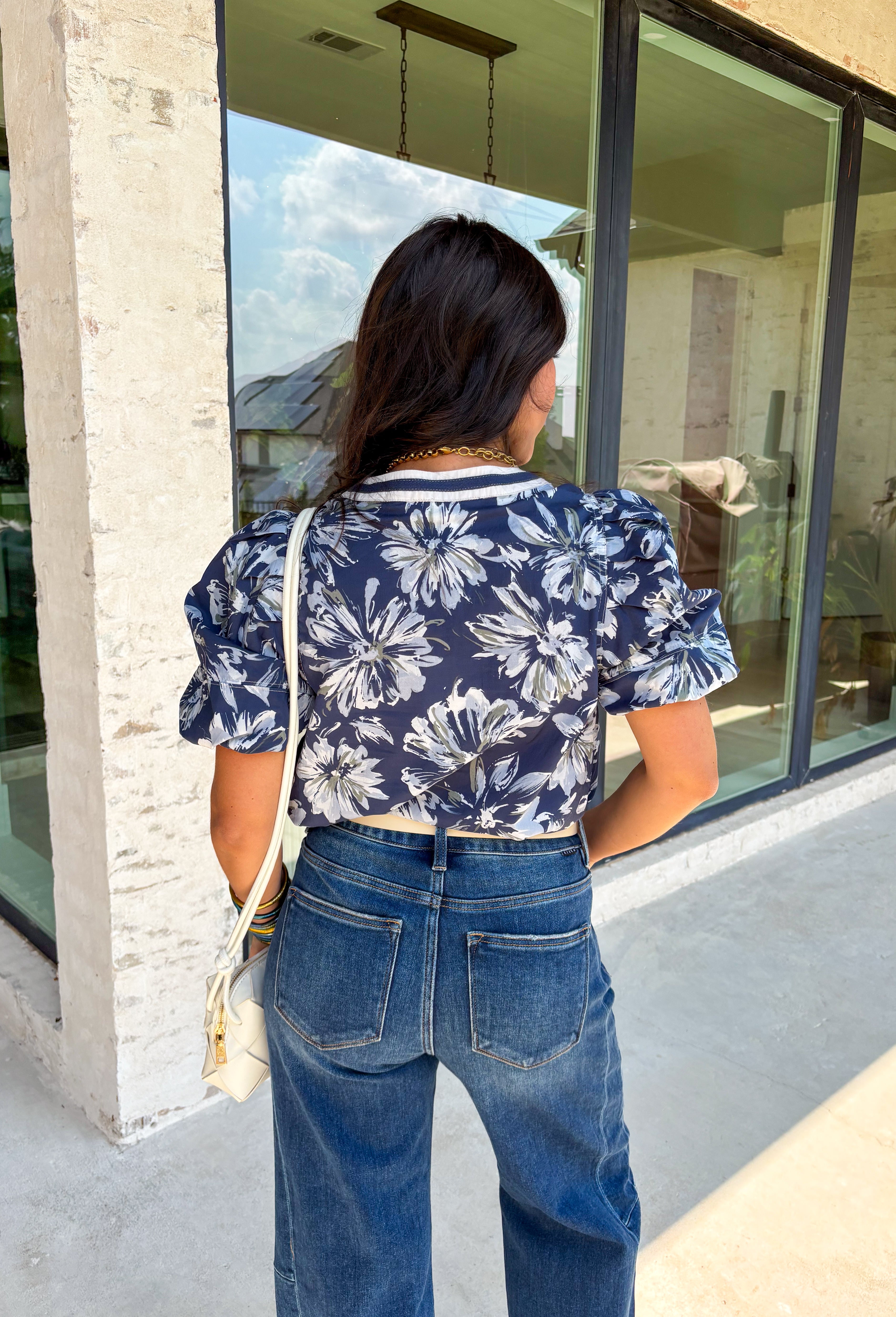 All The Reason Floral Top - Groovy's