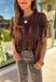 Autumn Encounters Velvet Top - Clothing - Tops - Fate - Groovy's