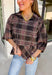 Autumn Leaves Plaid Top - Groovy's