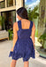 Classic, feminine, and effortlessly flattering! This sleeveless navy eyelet lace dress is the kind of piece you’ll reach for again and again. The intricate eyelet detailing adds texture and charm, while the rich navy color keeps it timeless and easy to style. Designed with smocking along the back for a comfortable, flexible fit and an elastic waist that gently defines your shape, this dress blends beauty with everyday ease. 