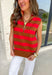 Bottom Line Sleeveless Sweater - Groovy's
