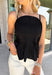 Every fall wardrobe needs a classic black cami, and this one is anything but basic! Designed with chic vertical pleating along the bodice, it adds beautiful texture and an elevated touch to any outfit. The adjustable shoulder straps and smocked back panel provide a comfortable, flattering fit, making it just as easy to wear on its own as it is layered under blazers, cardigans, or jackets. 