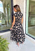 Cherished Moment Floral Midi Dress - Groovy's
