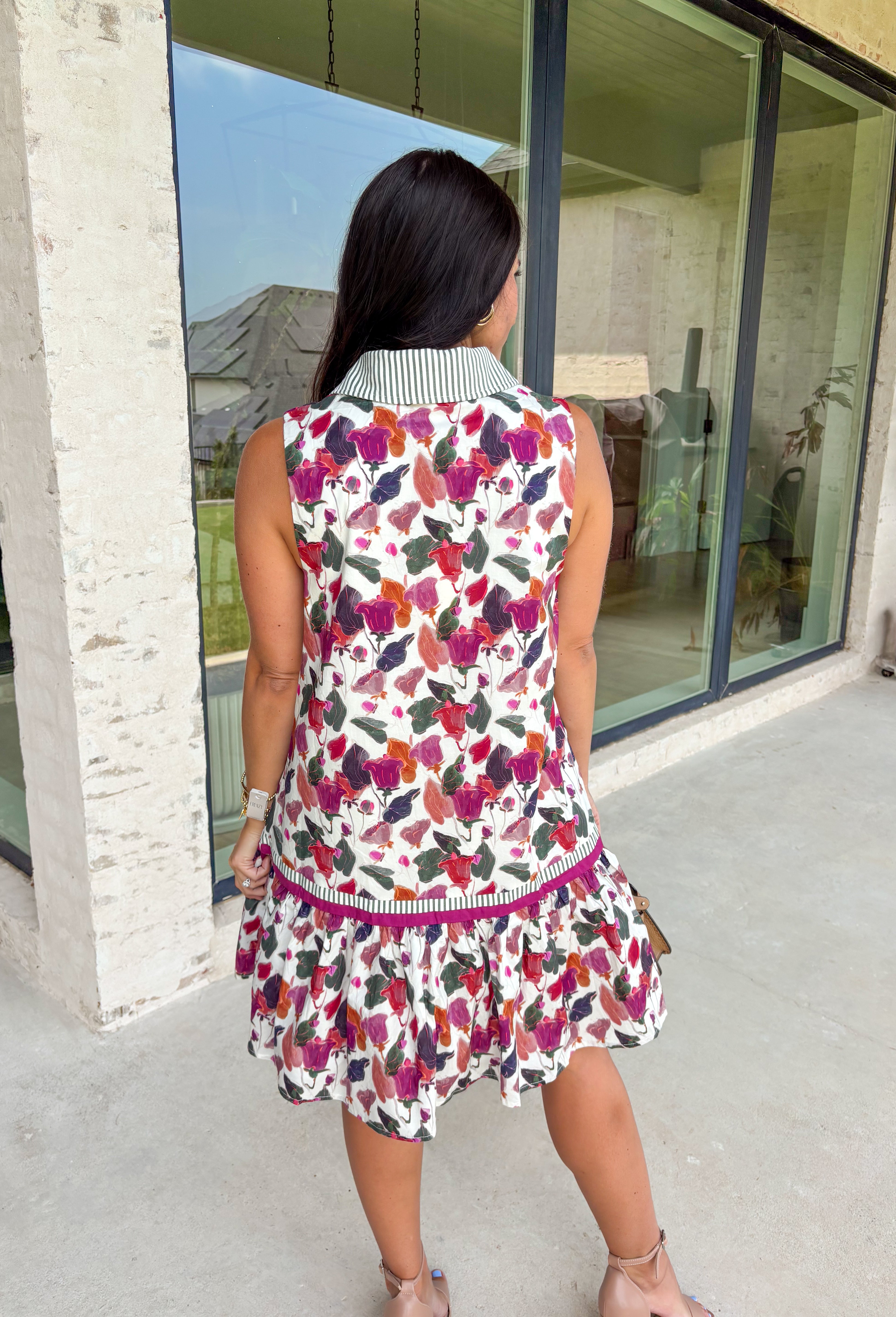 City Bloom Floral Dress - Groovy's