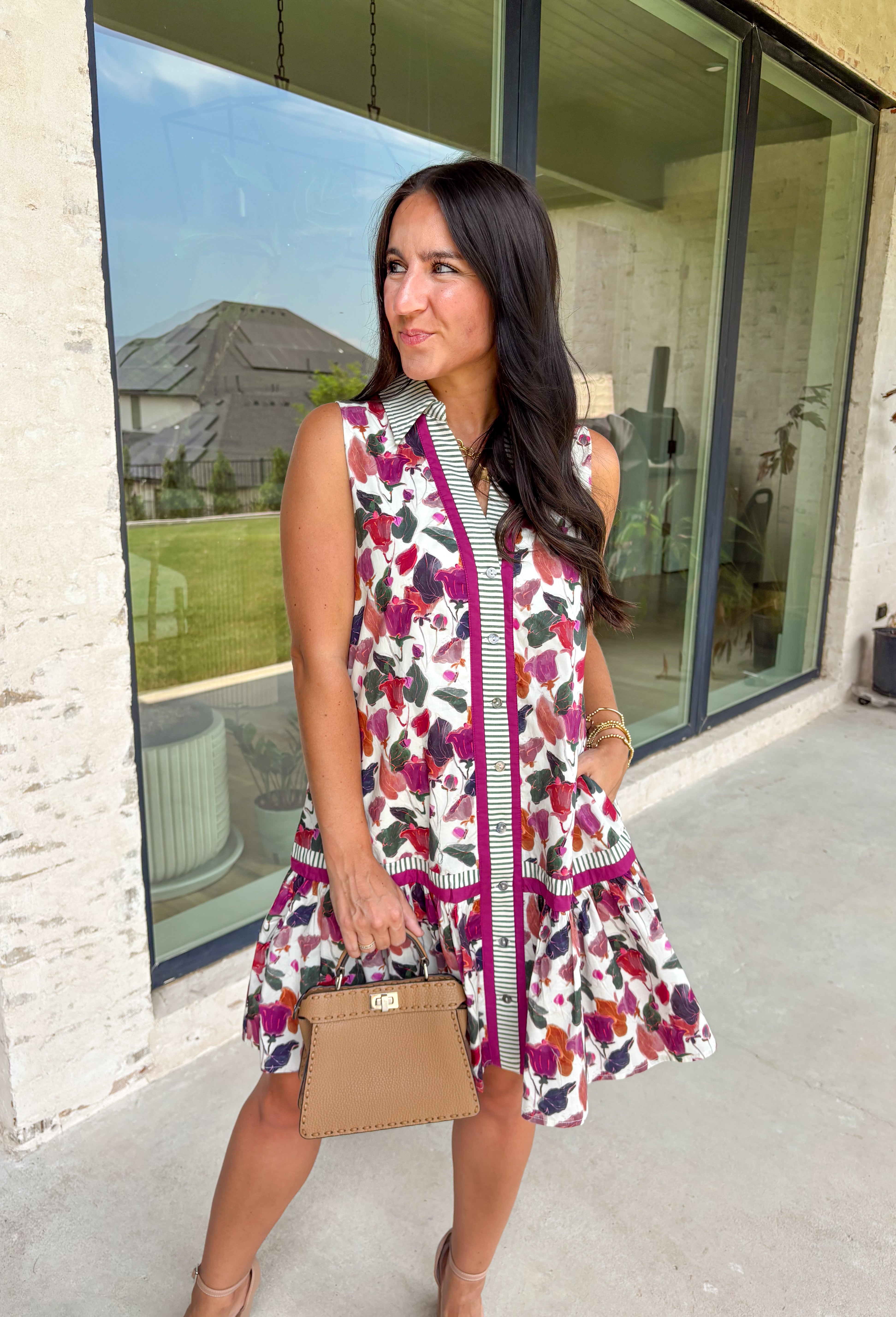 City Bloom Floral Dress - Groovy's