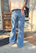 Clare 90's Wide Leg Jean by Vervet - Groovy's