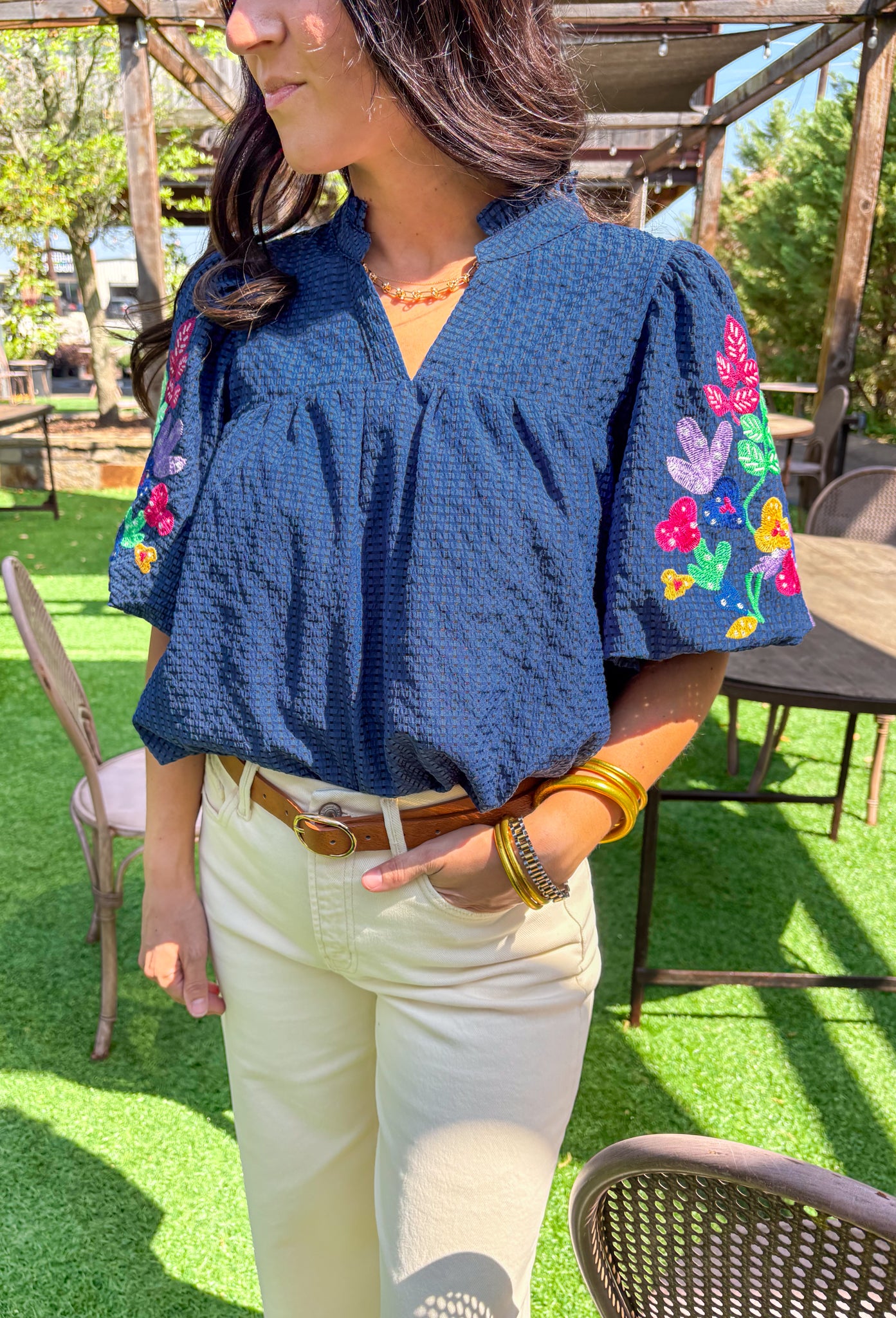 Couldn't Be Better Blouse - Groovy's