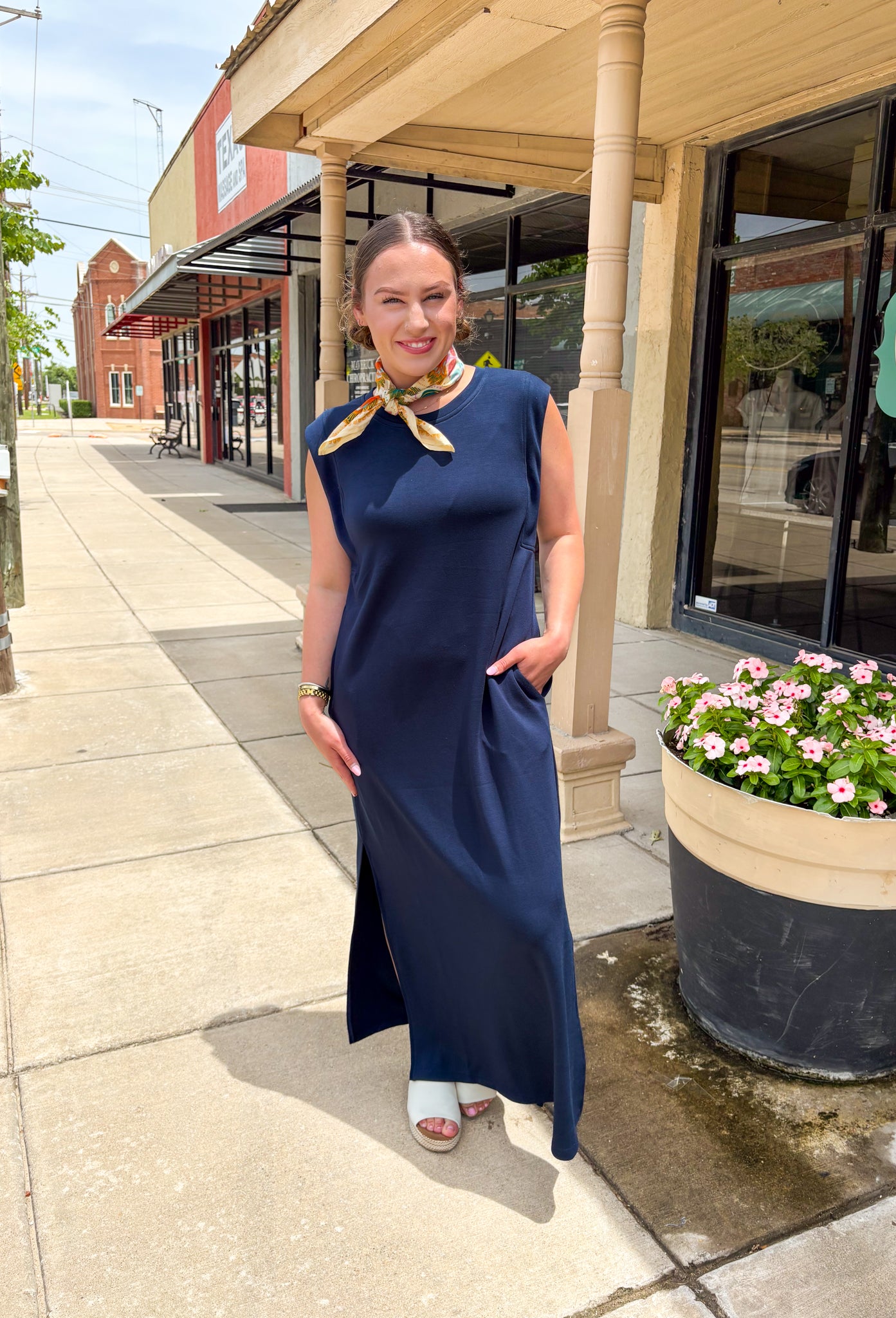 Distant Memory Midi Dress - Groovy's