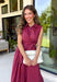 Bring effortless charm to your fall wardrobe with this beautifully detailed midi dress from Entro. Featuring rich plum and rust stripes, this timeless dress combines classic style with feminine touches you'll love. The collared neckline and button-front design create a polished silhouette, while the self-tie detail at the front adds a flattering, playful finish. 
