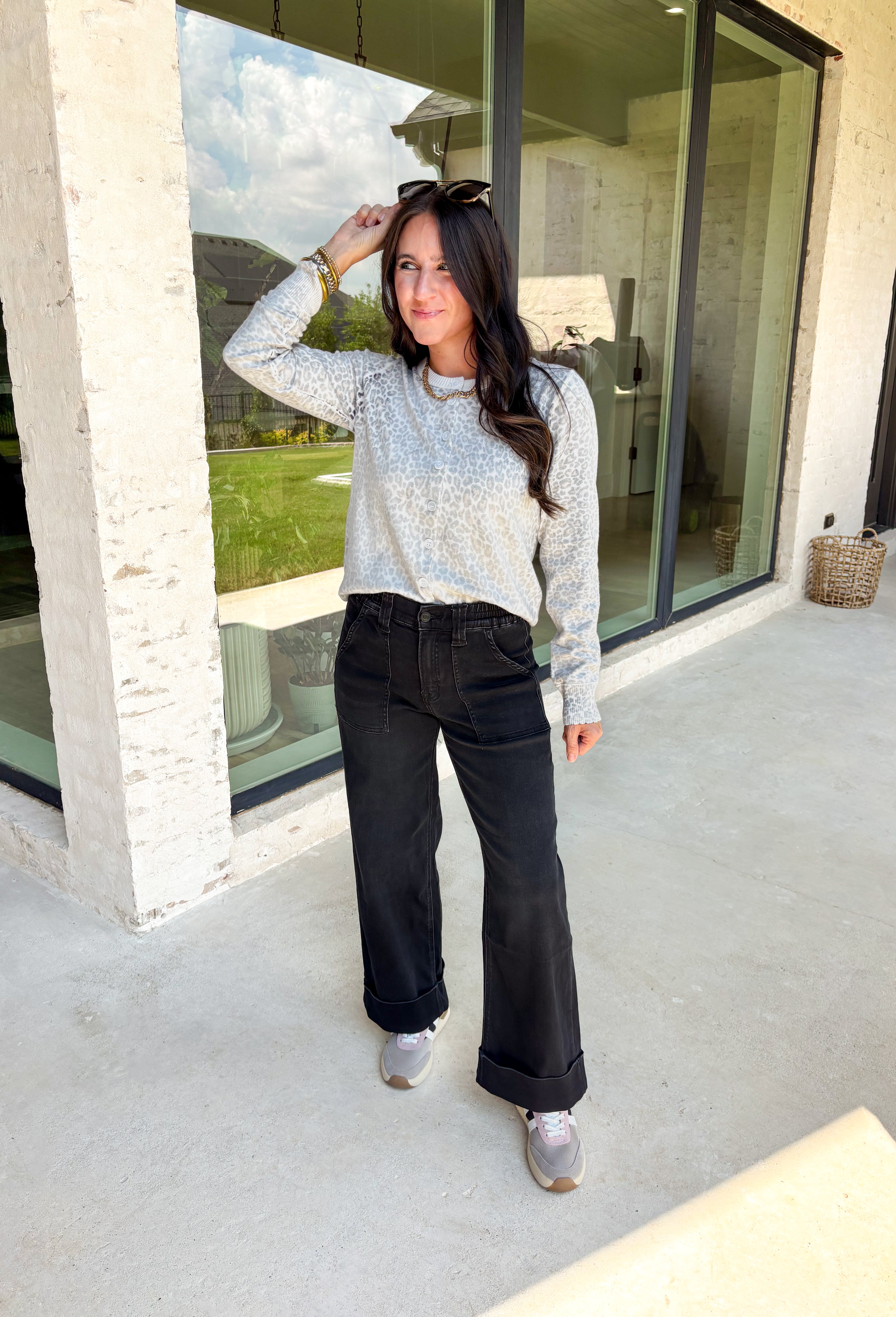 Drama Queen Leopard Cardigan - Groovy's