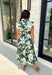 Fresh florals and timeless details come together in this effortlessly beautiful midi dress that's ready for every occasion on your calendar! Designed in a rich fern green with a neutral floral print, this cotton dress brings an easy elegance to your everyday wardrobe. The button-front bodice, self-tie waist belt, and flowy midi silhouette create a flattering fit you'll love, while the side pockets and fully lined design make it as practical as it is pretty. 