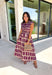 Fair & Square Midi Dress in Wine - Groovy's