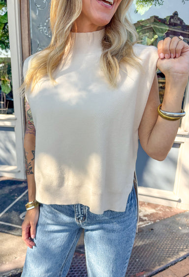 Fall In Love Short Sleeve Sweater - Groovy's